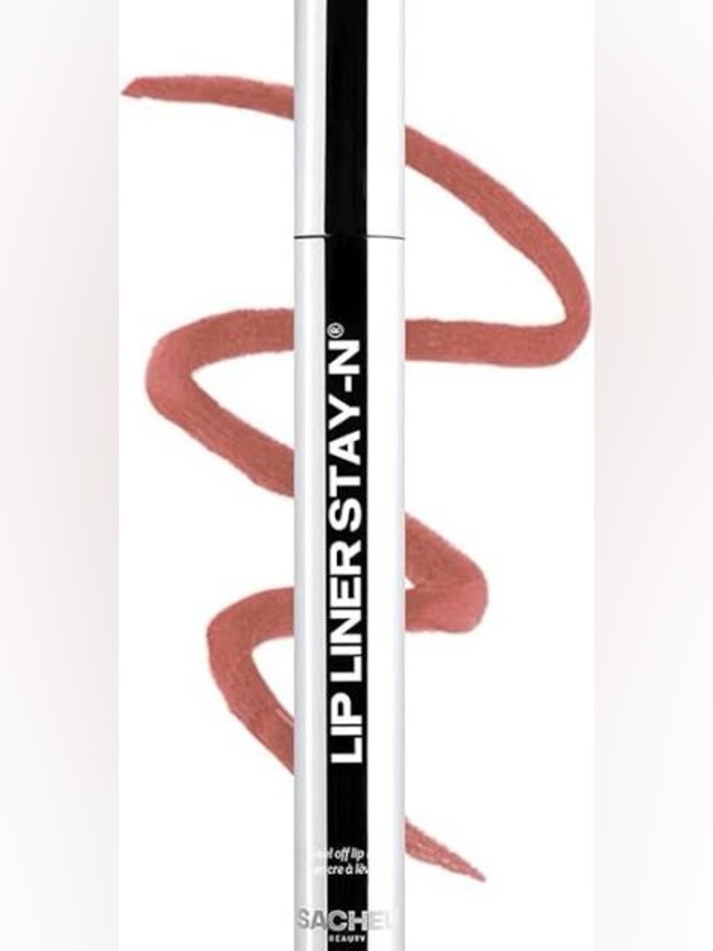 Sacheu Lip Liner STAY-N Peel Off Lip Stain, Longwear, p-INKED